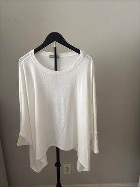 Soft Ivory Women’s Oversized Knit Top